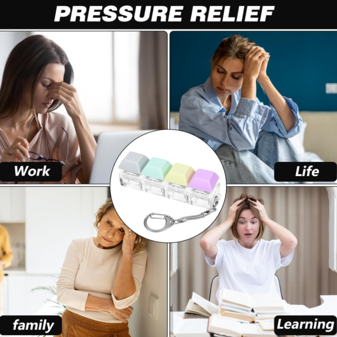 Botones de Teclado Anti Estrés